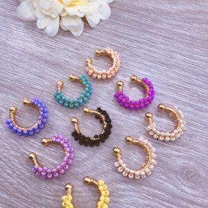 Earcuff Tejido Unicolor