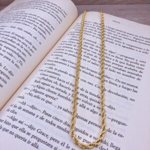 Cadena Rope Dorada