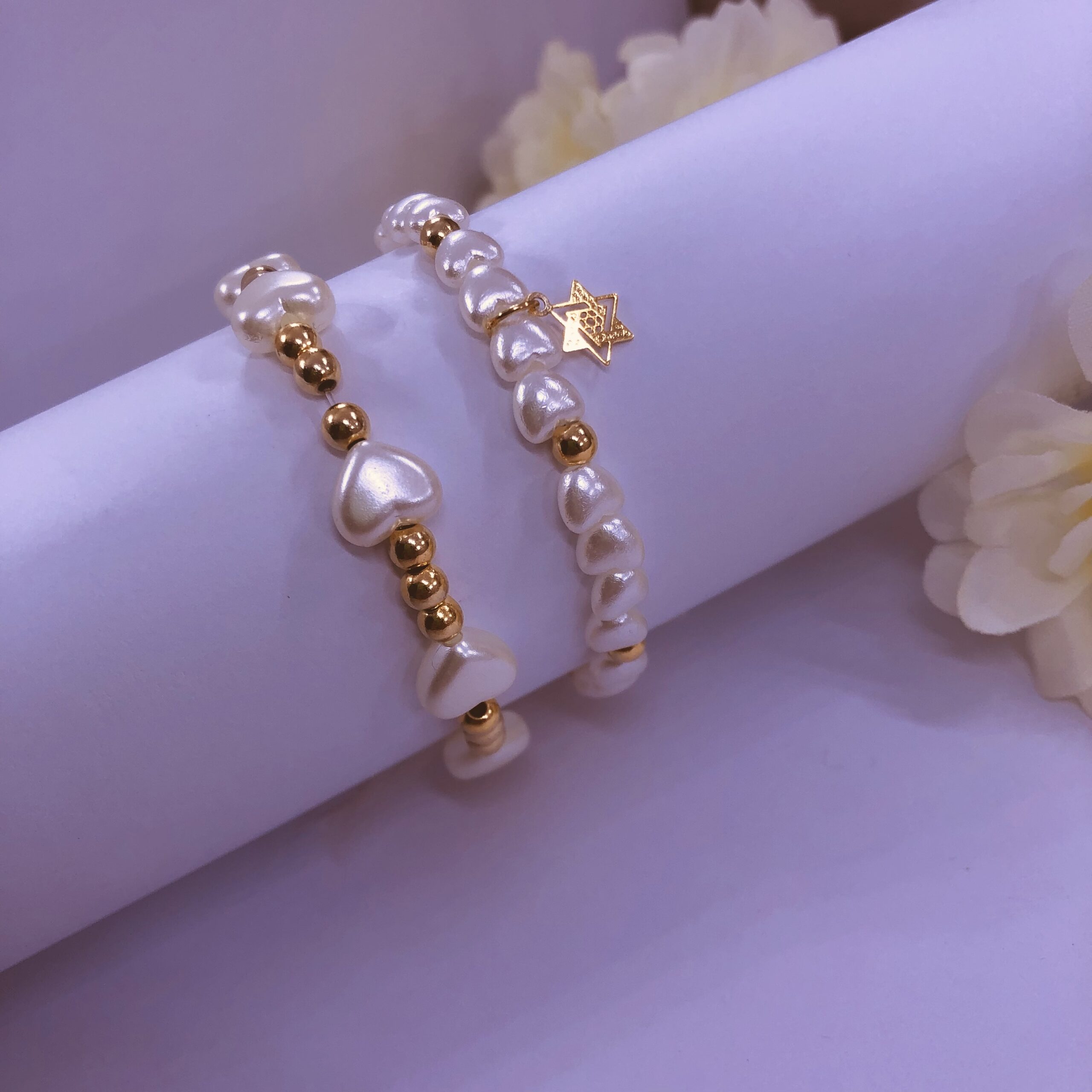 Set Pulseras Coraz�n