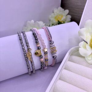 Pulsera Tejida Gray