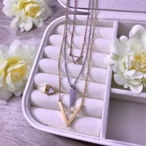 Set Pir�mides: Collar con topos